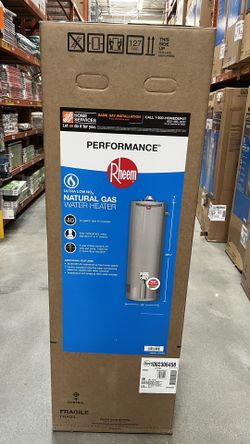 40 Gallons Rheem Brand New 6 Year Warranty