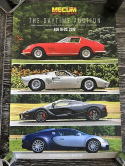 Monterey Car Week 2016 Mecum Monterey Auction mini-poster