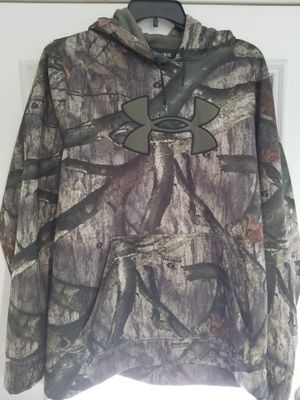 Photo Under Armour Cold Gear hoodie with Mossy Oak Tree stand print