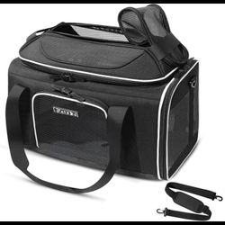 *NEW*(328) Petskd Top-Expandable Pet Carrier 