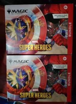 Magic: The Gathering Marvel Super Heroes Bundle x2