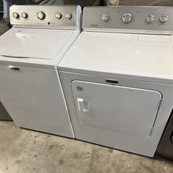 Maytag washer and dryer electric large load  Capacity