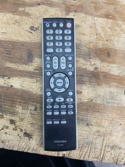 Toshiba crt dvd tv remote