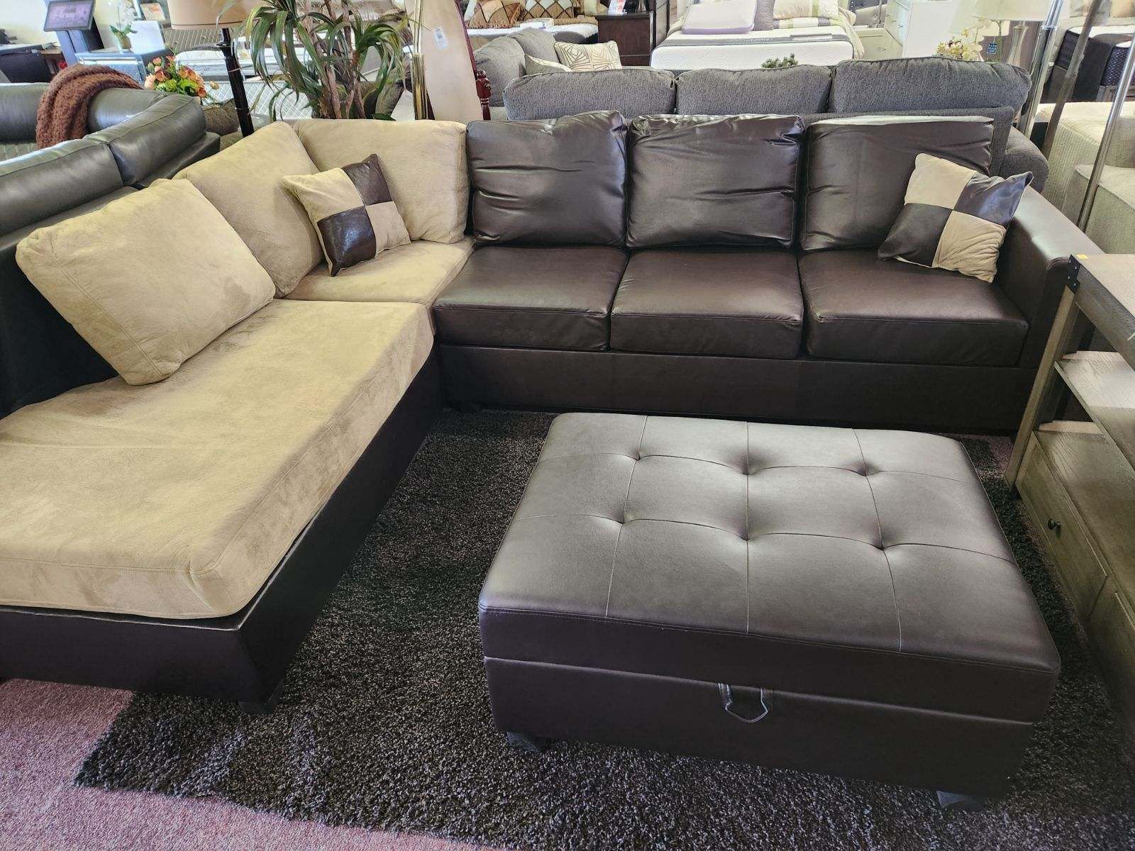 70% SALE Two Ton Sectional