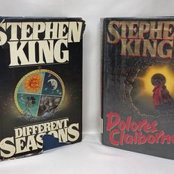 Stephen King Hardback Book Lot Of 2 With Dust Jackets
