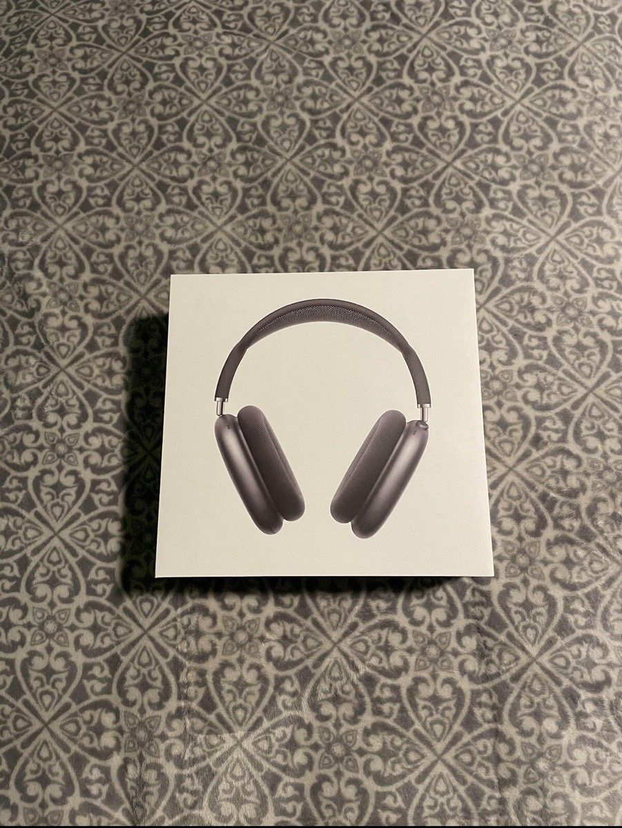 apple black headphones