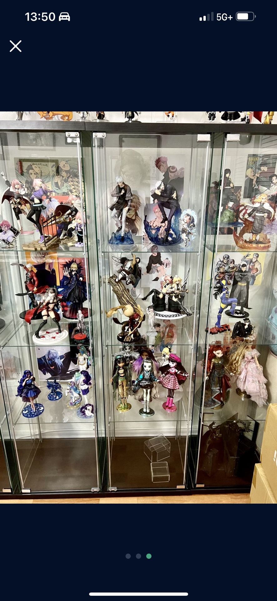 Ikea Black Detolf Display Shelf (2) for Sale in Miami, FL OfferUp