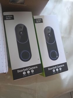 2 Brand New Doorbell Cameras
