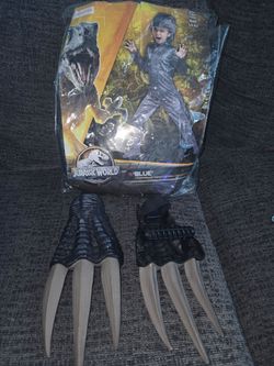 Jurassic World Blue Child Costume Size S/P (4-6)