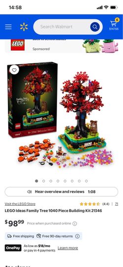 Lego family tree set
