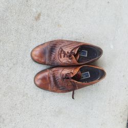 Italian Men Shoes Brown 9.5