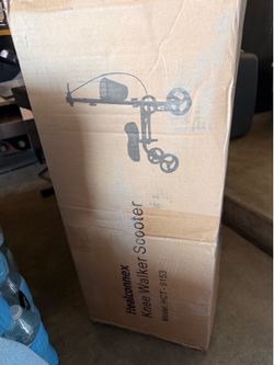 Knee walker scooter