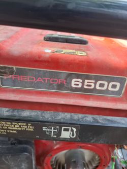 Predator 6500 Generater