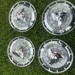 1962 Chevy Impala Ss Hubcaps 