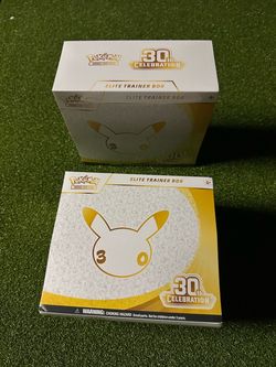 Pokemon 30th anniversary set elite trainer box etb