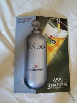 Heineken sign.
