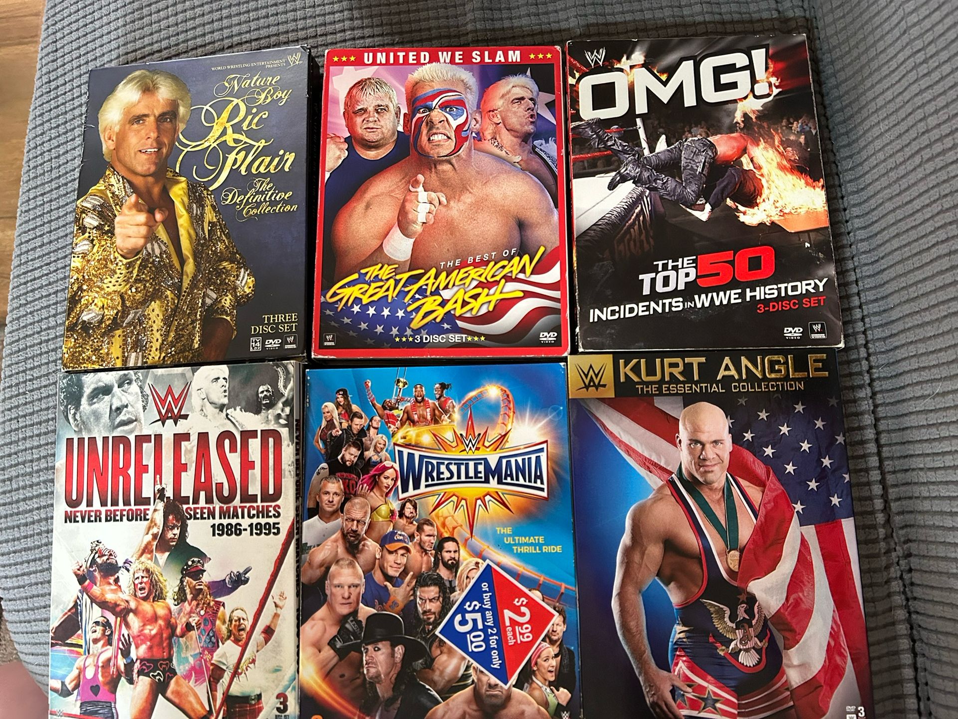 WWE DVD’s
