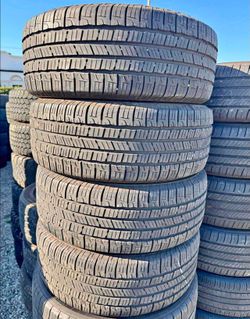 255/50/20 Goodyear vendo un set de llantas usadas excelente condiciones de vida las 4 ✅🤩I am selling a set of used tires, all 4 in excellent living c