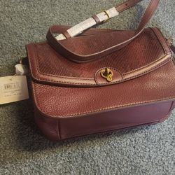 Fossil Leather Bag