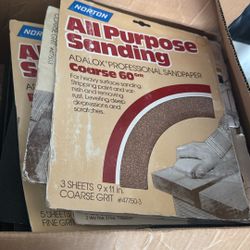 Norton All Purpose Sand Paper 
