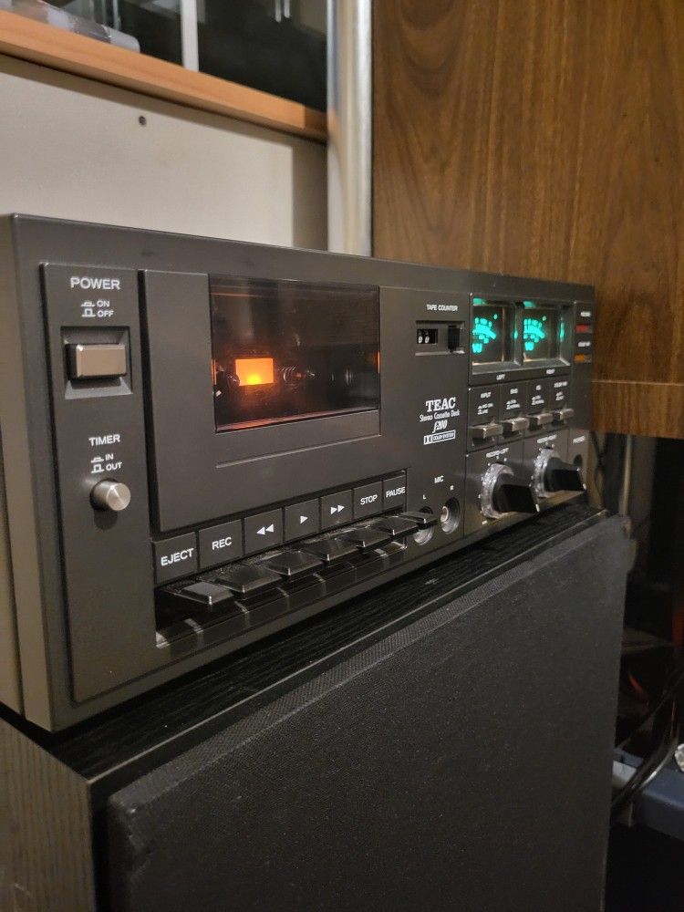 TEAC stereo Cassette Deck F-200. READ DESCRIPTION for Sale in