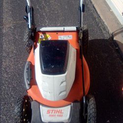 Stihl Electric Mower With Weed eater 