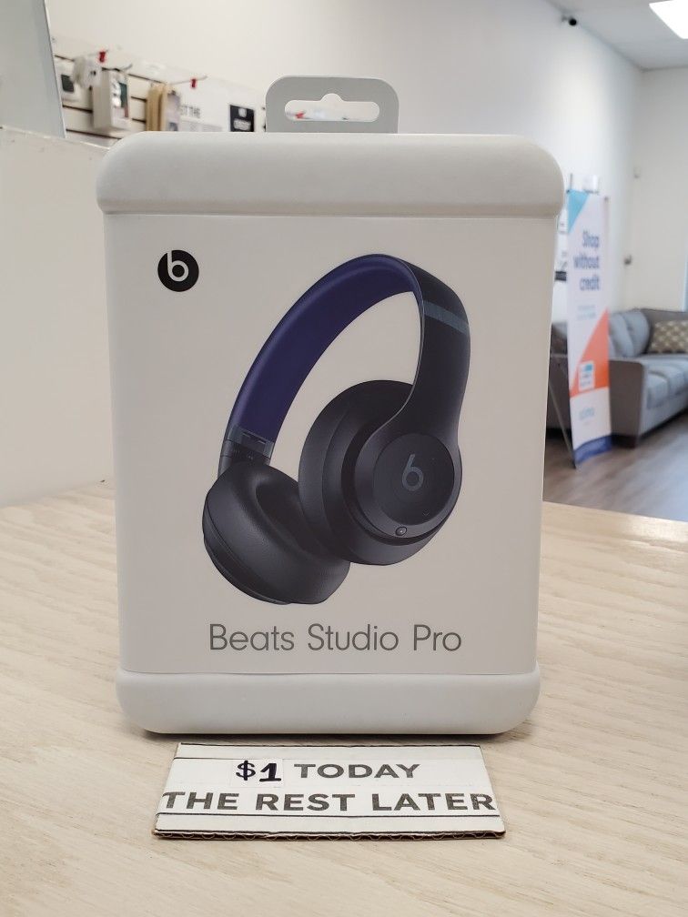 Beats Studio Pro Headphones Brand New - 5 Dollars Down No Credit Needed 