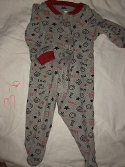 Koala baby footed onesie 3-6m