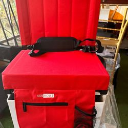 VIVOHOME Red Folding Stadium Seat