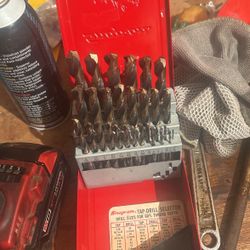 New Old Stock Snap On Drill Bit Set 