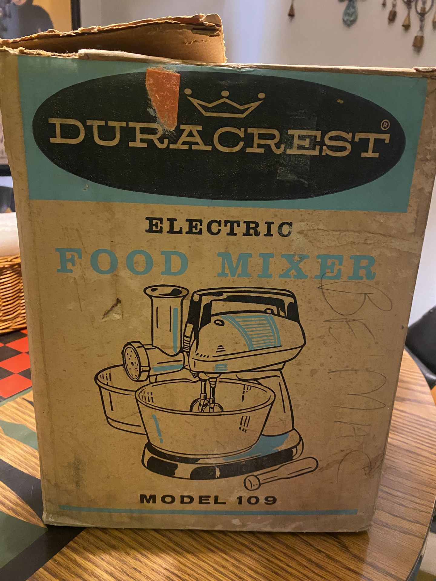 Vintage Duracrest Food Mixer
