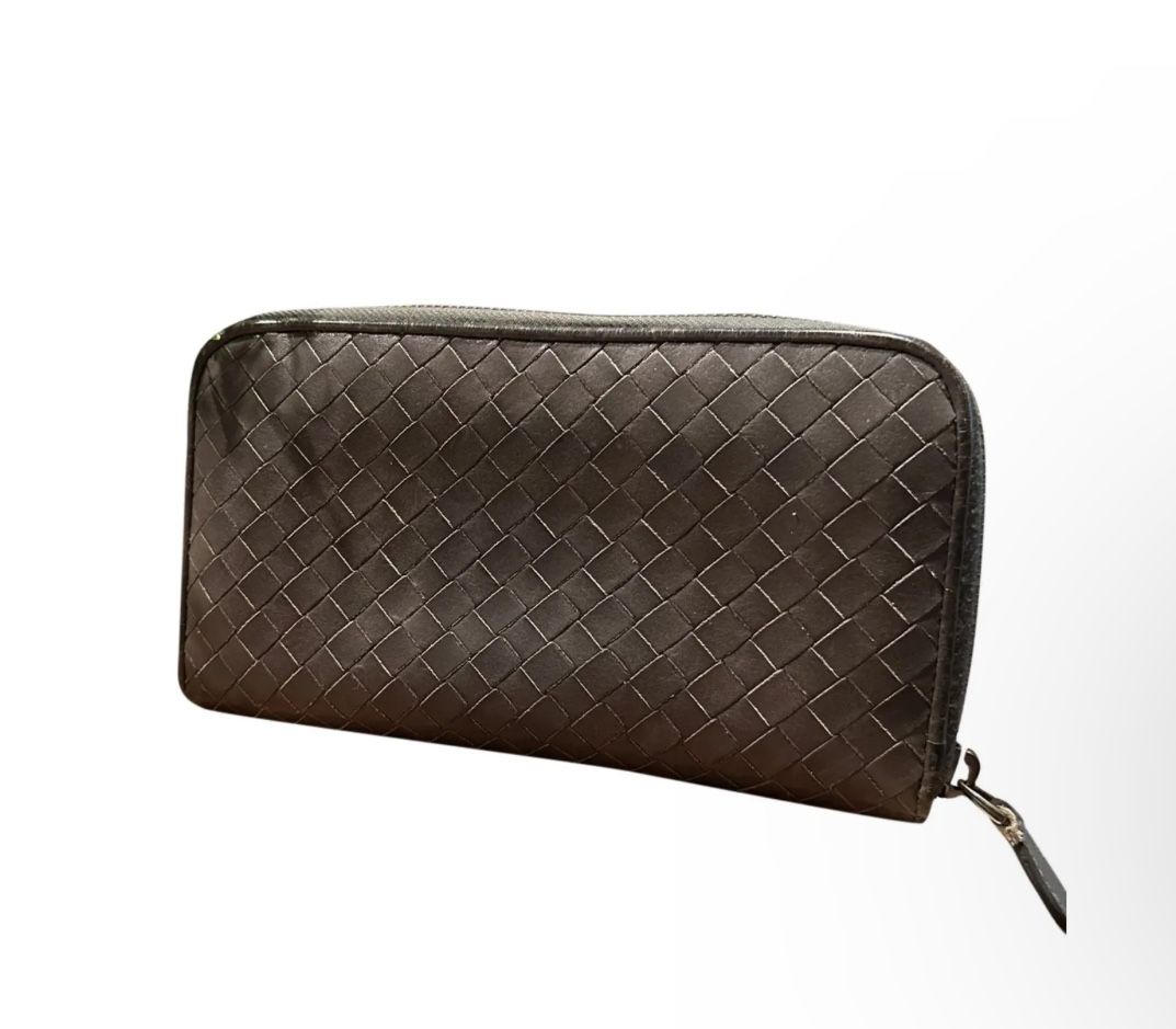 Preloved Bottega Veneta Leather Wallet