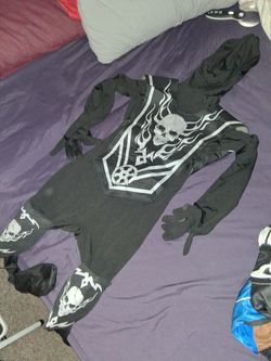 Ninja costume 8-12 boys $8