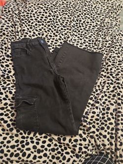 YMI BLACK CARGO WOMAN JEANS 5/27
