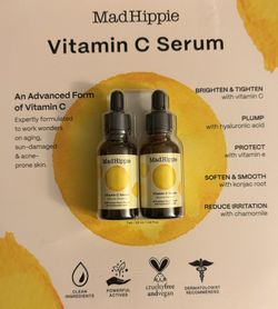 Mad Hippie Vitamin C Serum, 1 oz, 2-pack
