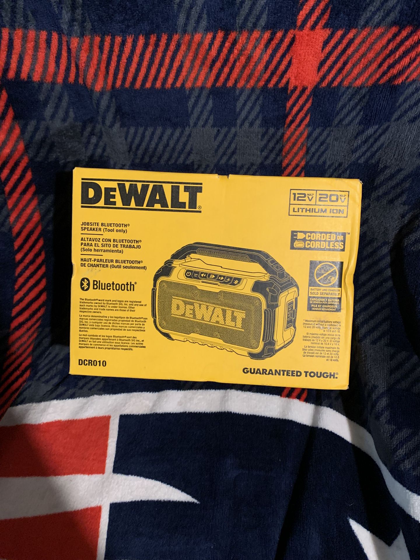 Dewalt Bluetooth Speaker