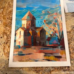 Oil Paint Of A Famous Artist