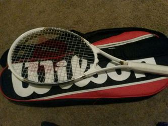 Wilson tennis racket only time no scratches or ripped