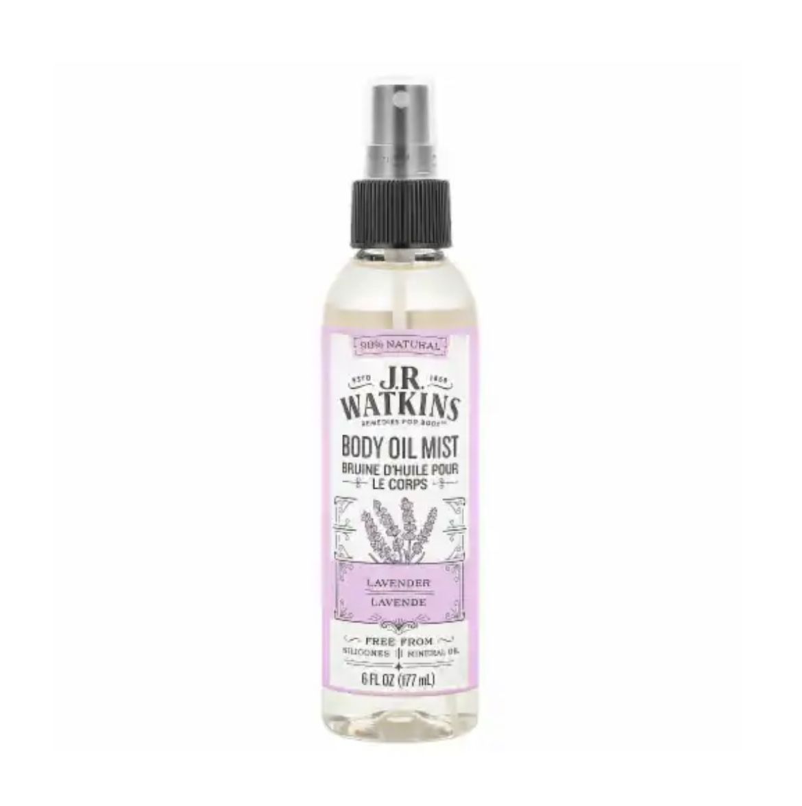 J.R. Watkins Lavender Body Oil Mist 6oz