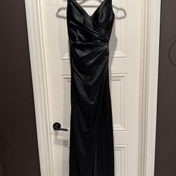 Galina Signature Black Dress David’s Bridal Size 4