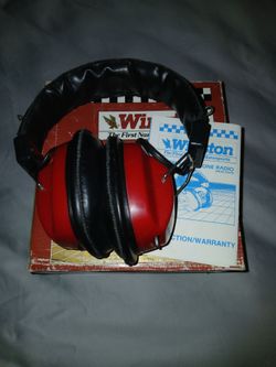 Winston Motorsports Solid State Headphone Radio