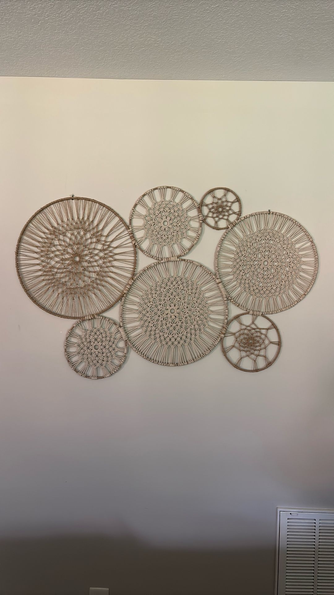 Macrame Wall Art 48” Wide By 28” High