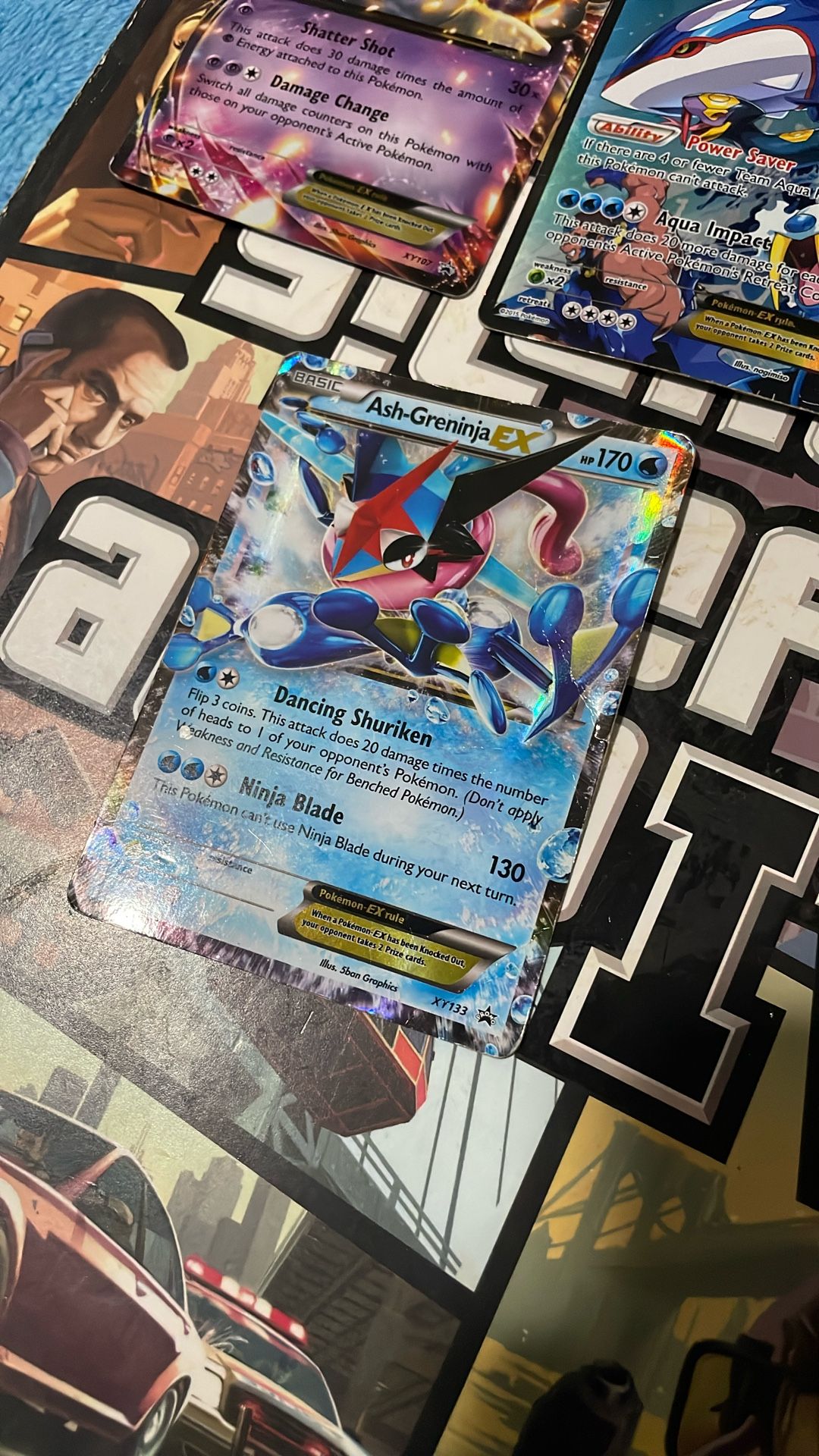 Ash-Greninja EX XY133 XY