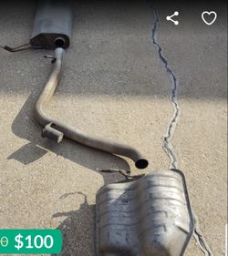 Complete Dodge Challenger Charger or Magnum Single Factory Exhaust System