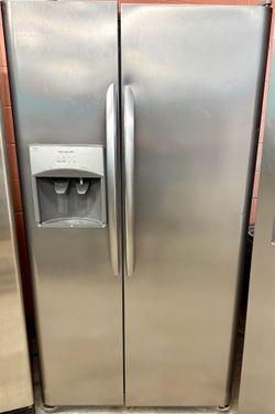 Stainless Steel Frigidaire Side By Side Refrigerator