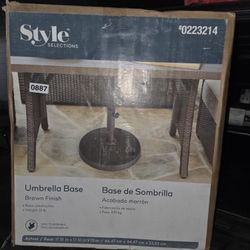 Umbrella Base New Brown