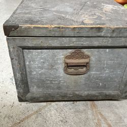 Vintage Wooden Tool Box