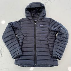 Patagonia Men’s Down Sweater Hoody – Black – Size Small (84702)