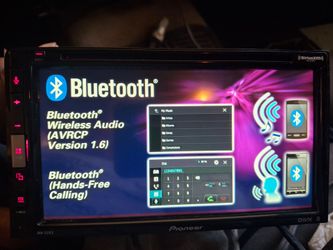 STEREO PIONEER CD DVD AUX USB BLUETOOTH GOOD CONDICIÓN ABLO ESPAÑOL