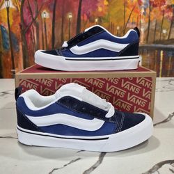 Vans Knu Skool Navy True White Size 7.5 Women's Skate